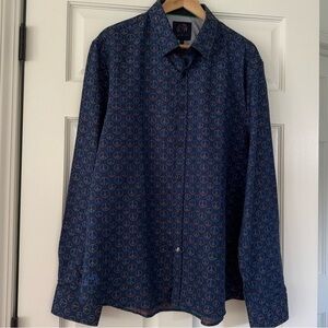 John Lennon Peace Sign Button Up XLarge 100% cotton